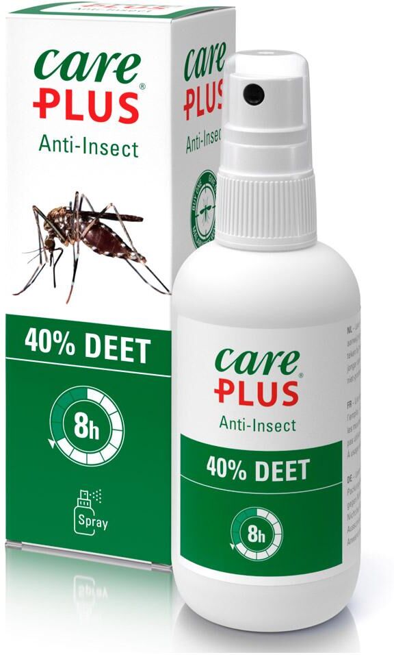 Care Plus  - Anti-Insect Deet Spray 40% 100ml - Répulsif Insectes