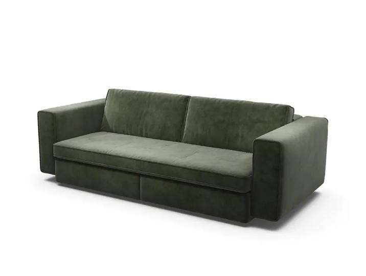 Einzelsofa CLOUDY1, Sensoo, grün, Textil