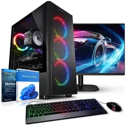 Kiebel Total V - AMD Ryzen 7 5700X (191446) (1000 GB, 32 GB, AMD Ryzen 7 5700X, GeForce RTX 5060 Ti), PC, Schwarz