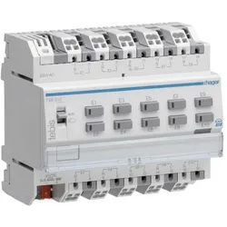 Hager, Verteilerschrank Zubehör, Binäreingang 10fach 230VAC TXA310 REG KNX