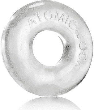 Oxballs Do-Nut-2 - Jelly Cockring with Flat Inner Chamber - Clear