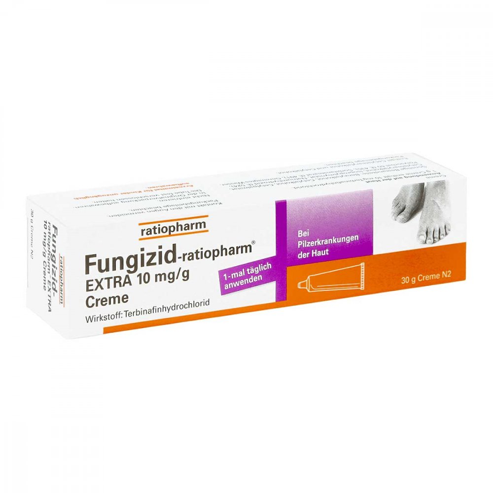 ratiopharm GmbH Fungizid-ratiopharm Extra bei Pilzerkrankungen Creme 05104951