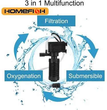 Uplift Treasures 3 In 1 Mini Aquarium Filter 3 In 1 Mini Aquarium Filter