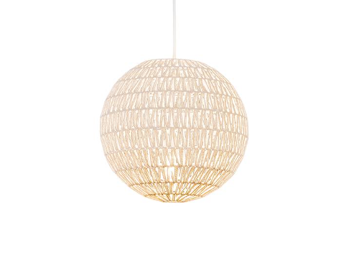 Suspension rétro blanche 40 cm - Lina Ball 40