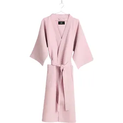 Bademantel Waffle, rosa