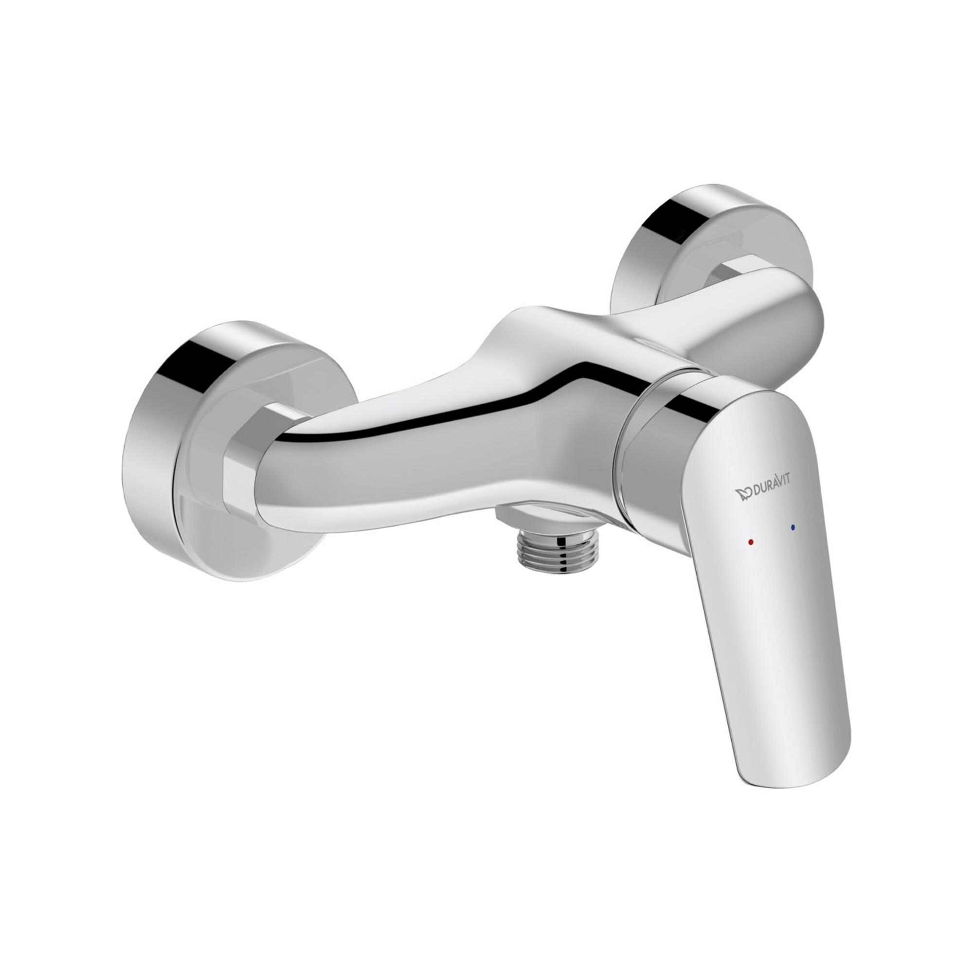 Duravit Brause-Einhebelmischer No. 1 AP, Wandmontage, chrom (N14230000010)