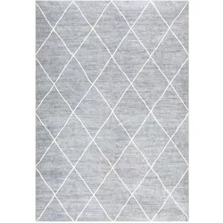 TEPPICH RHOMB grau