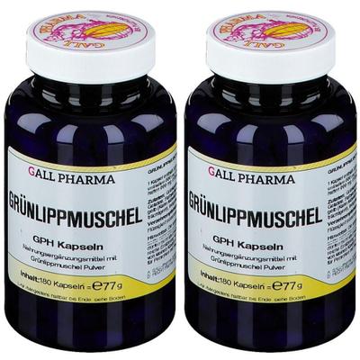 Grünlippmuschel GPH Kapseln x2 2x180 St
