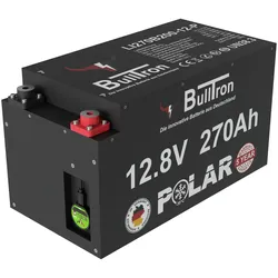 BullTron Polar LiFePO4 Batterie 270Ah 12,8V mit Bluetooth & Heizung – Wohnmobil Versorgungsbatterie