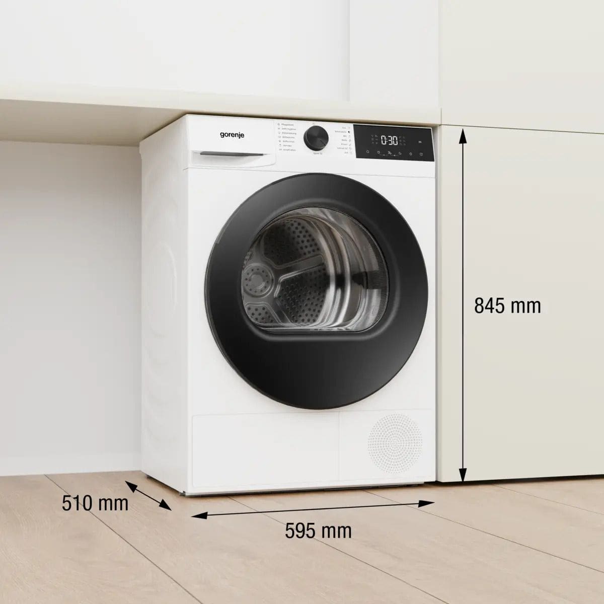 Gorenje D5G2P8CP Wärmepumpen Trockner Frontlader 20018629