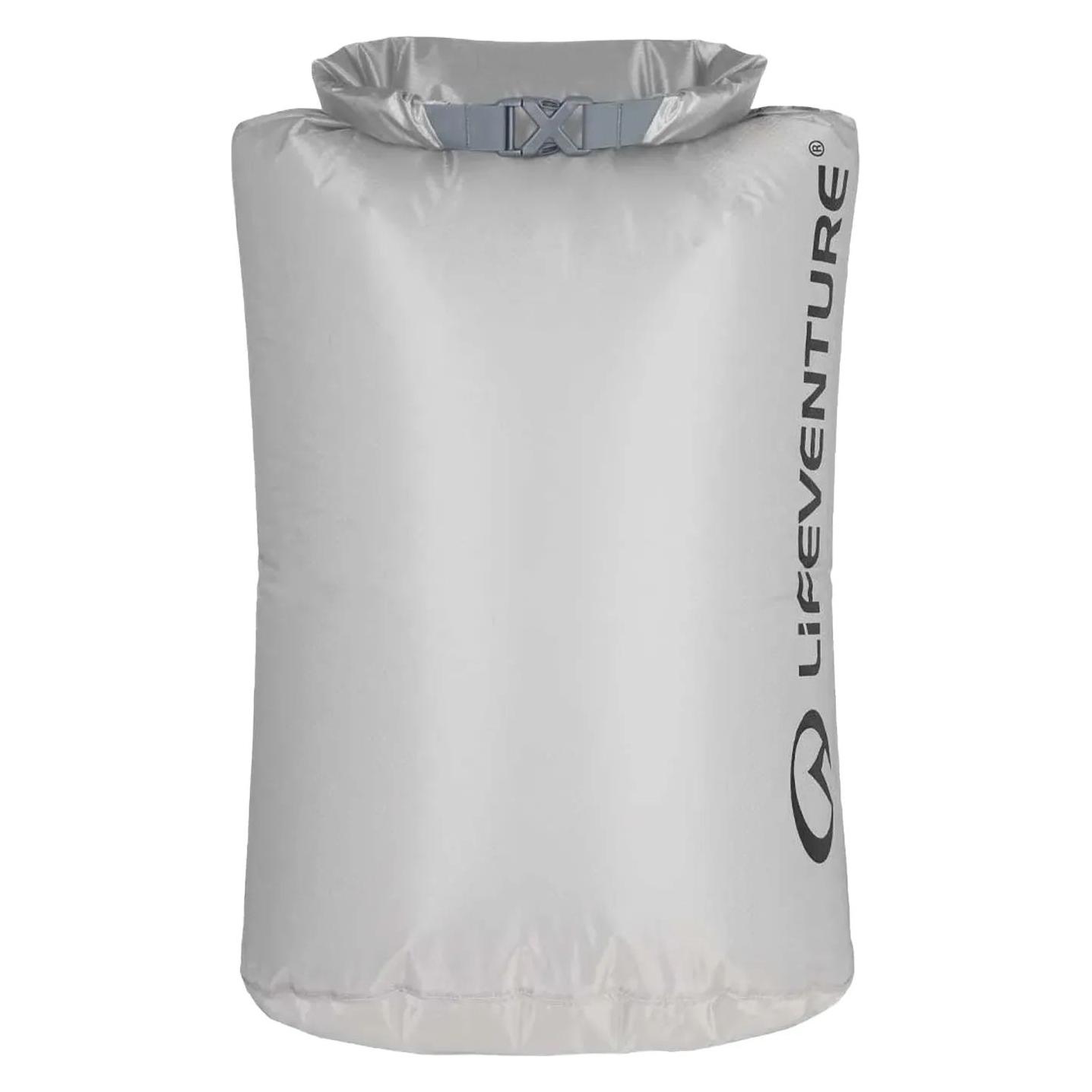 Lifeventure Ultralight DryBag 15L, Grey (15 l) (LIFEVENTURE)