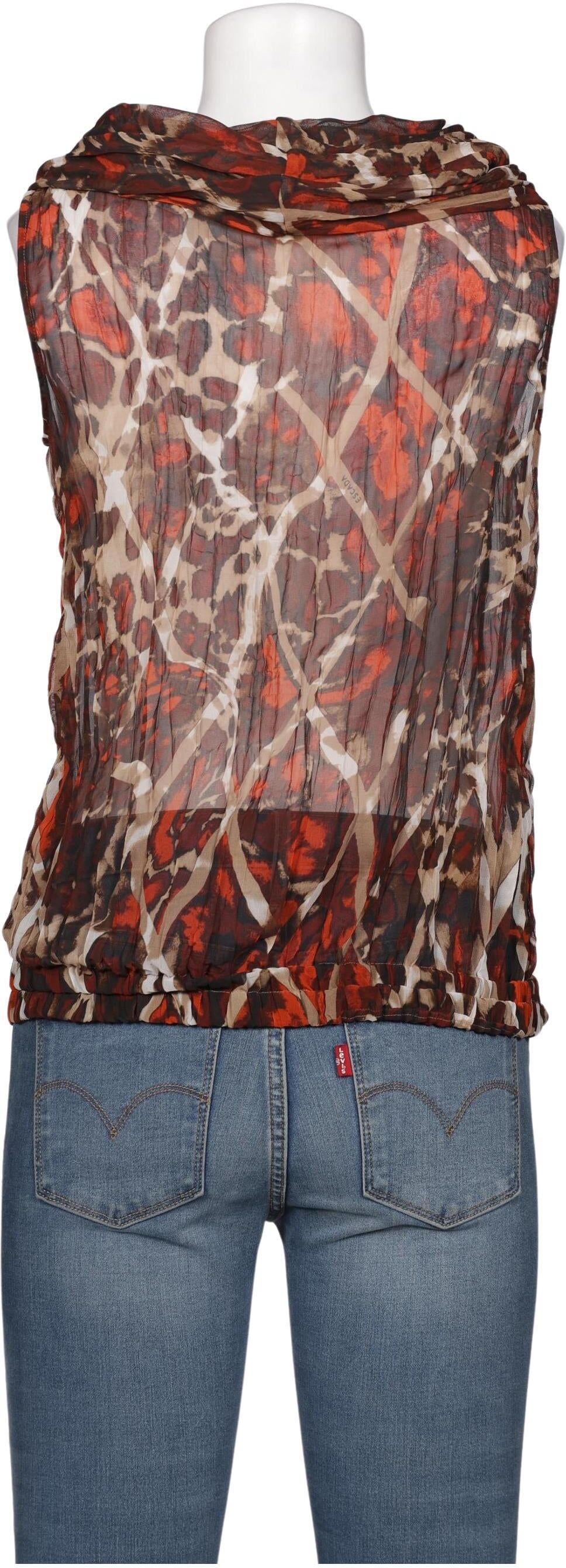 Escada Damen Bluse, Mehrfarbig, Gr. EU 34, Synthetik - Second Hand