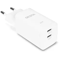 DICOTA 45W 2x USB-C GaN Ladegerät