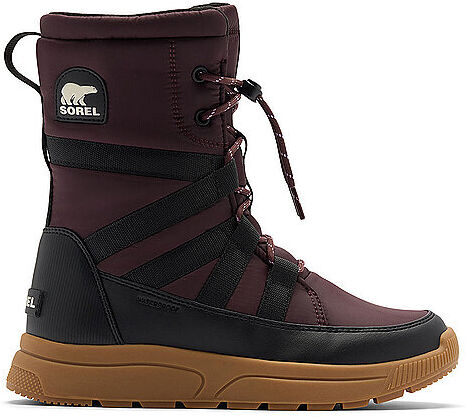 SOREL Damen Winterstiefel Whitney III Tall WP dunkelrot   US5 W