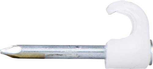 Schneider Electric 2042018 Nagelschellen 2042018 Bündel-Ø-Bereich 10 bis 14mm UV-stabilisiert, halogenfrei Weiß 100St.