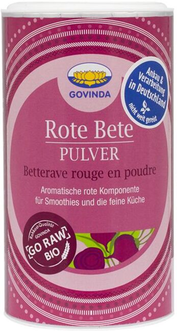 Govinda Bio Rote Beete Pulver 2x200 g