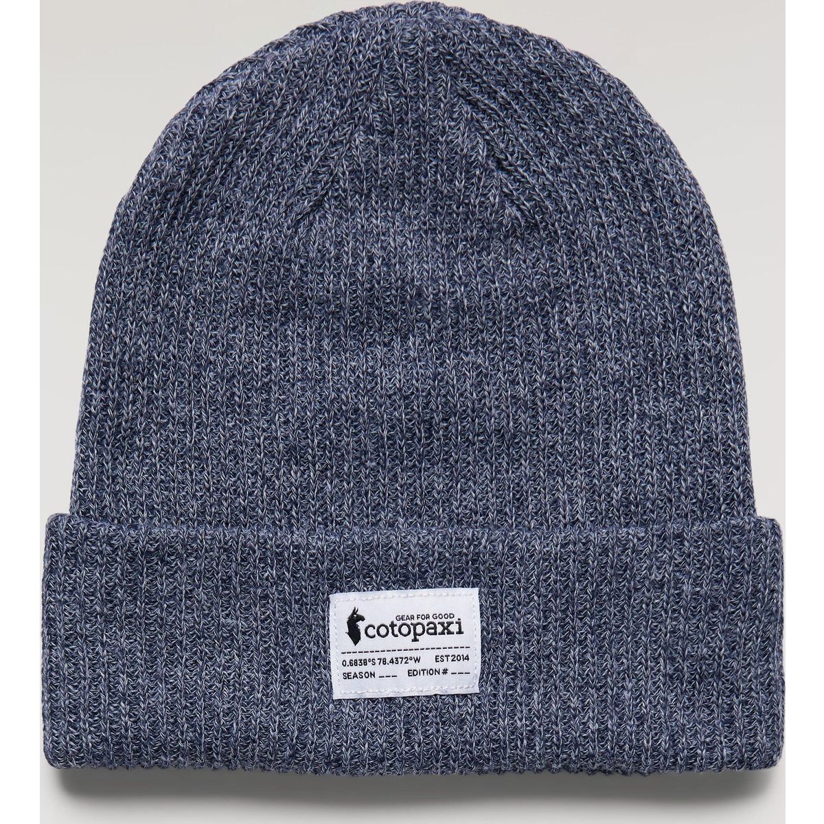 Cotopaxi Wharf Beanie - Cotopaxi Patch Heathergra heather graphite WHF-HTGPH-U