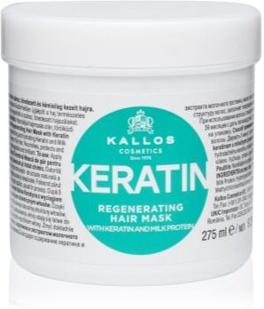 Kallos KJMN Professional Keratin máscara para cabelo com queratina 275 ml. KJMN Professional Keratin