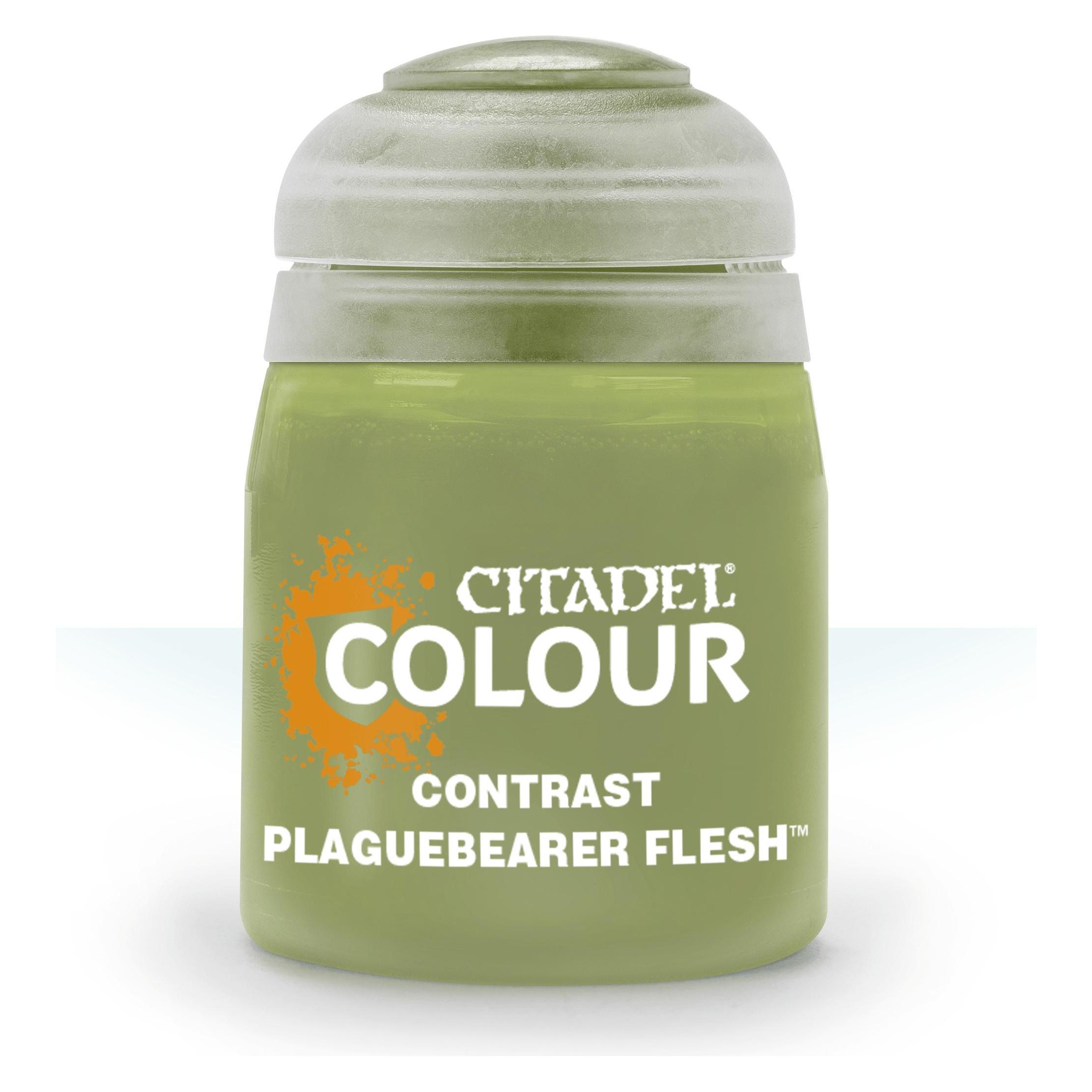 Games Workshop Citadel Pot de Peinture - Contrast Plaguebearer Flesh (18ml) (Kunststoff) (9918996003306)