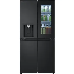 Side-by-Side Kühl-/ Gefrierkombination 288 l / 220 l 314 kWh NoFrost 1757 mm x 835 mm  GMG761EPAE (Schwarz) 