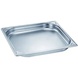 B.PRO Gastronorm-Behälter Schale Edelstahl-GN 2/3 - 20 mm