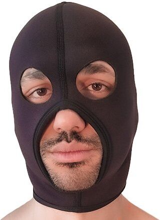 Cagoule Eyes Face Brutus Noire