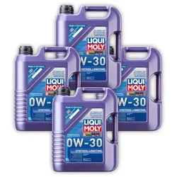 4x Motoröl LIQUI MOLY 1172 Synthoil Longlife 0W-30 vollsyn. Leichtlauf 5 Liter