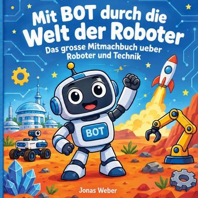 Mit BOT durch die Welt der Roboter, Taschenbuch von Jonas Weber, Bookmundo, 978-94-039-3900-1