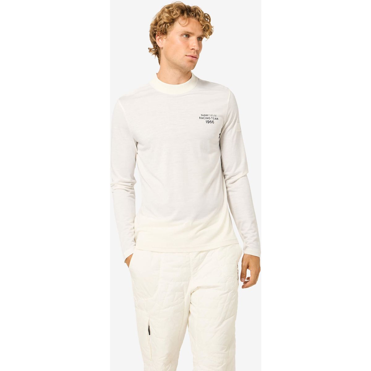 Super.Natural M Racing Team BIO J LS fresh white/various (Y84) M SNMS02004Y84M
