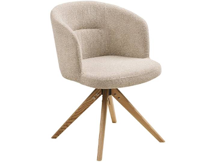 HOUSE NORDIC Stuhl SPARTA Polyester beton grau drehsitz