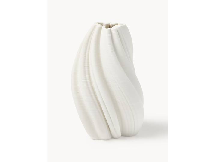 Vase en porcelaine imprimé en 3D Melody, haut. 18 cm