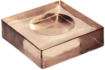 NADAAL STUDIOS Caerys Soft Amber Square Glass Catchall