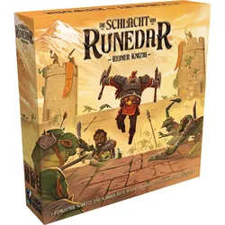 Ludonova LUND0012 - Die Schlacht von Runedar - Brettspiel, 1-4 Spieler, ab 10 Jahren (DE-Ausgabe) (Deutsch, 1 - 4 Spieler)