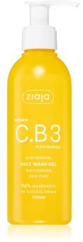 Ziaja Vitamin C.B3 Niacinamide gel de limpeza para rosto 190 ml. Vitamin C.B3 Niacinamide