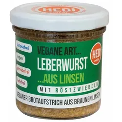 HEDI Vegane Art Leberwurst Brotaufstrich mit Röstzwiebeln bio