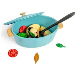 Bigjigs Holz-Auflaufformen-Spielset, 17-tlg.