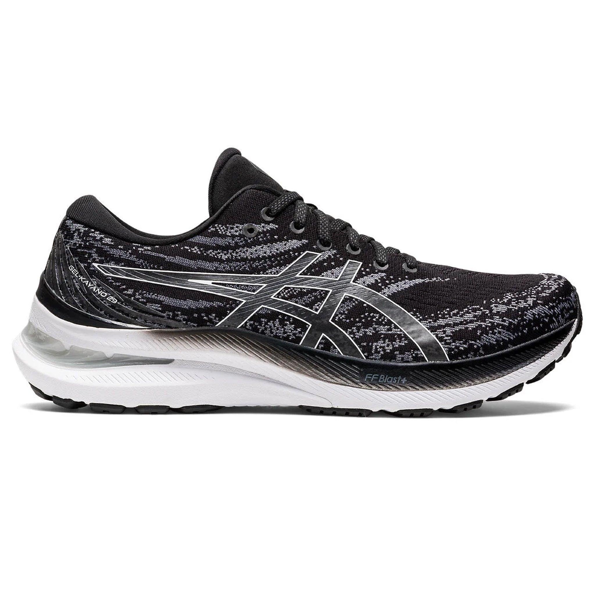 Asics Gel-Kayano 29 Herren Schwarze Laufschuhe