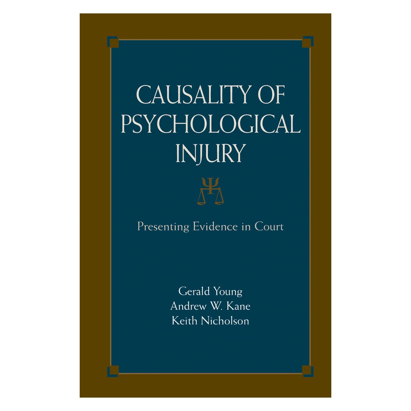 Springer Causality of Psychological Injury (Englisch, Softcover, Andrew W Kane, Gerald Young, Keith Nicholson) (55380645)