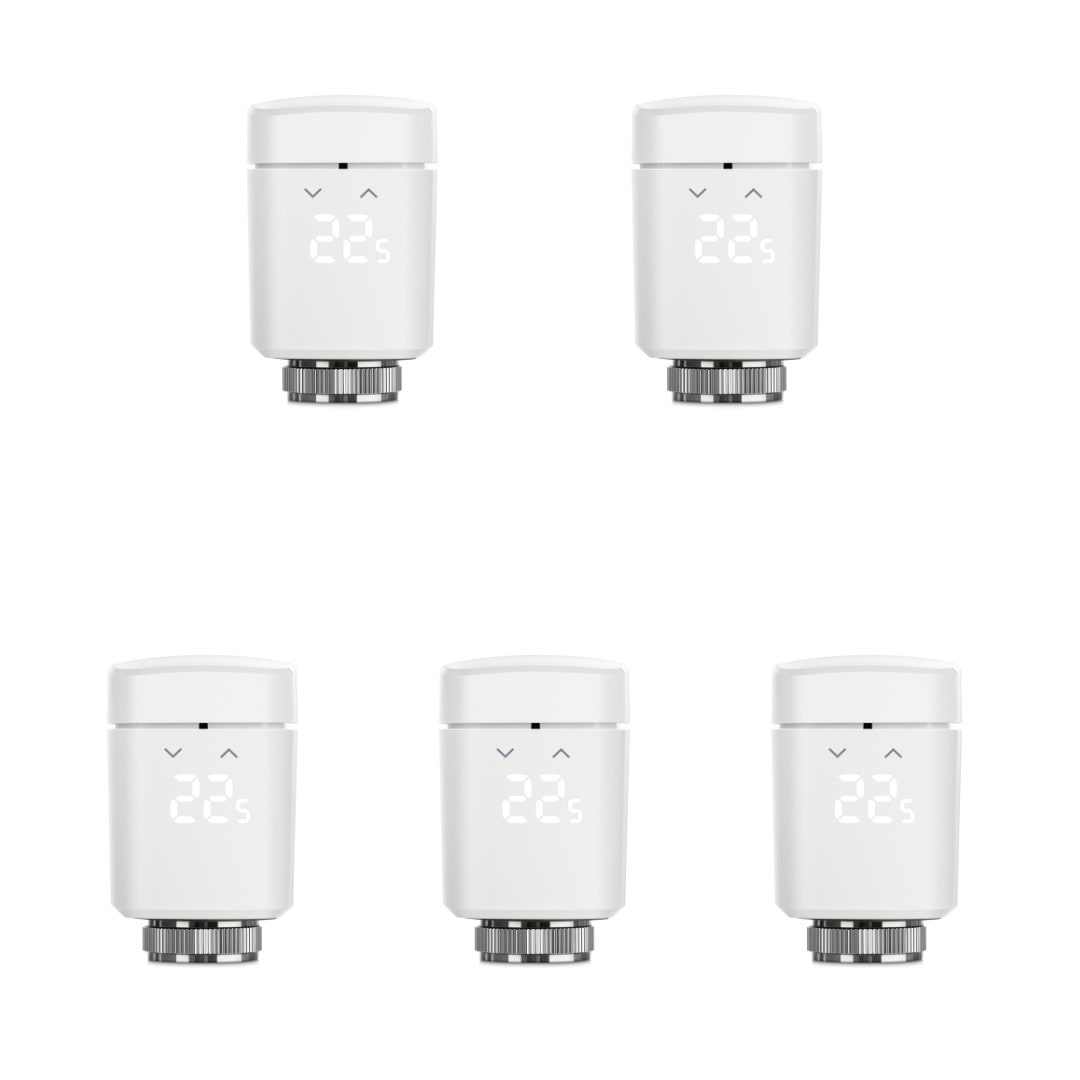 Eve Thermo - Smartes Heizkörperthermostat (Matter) 5er Pack