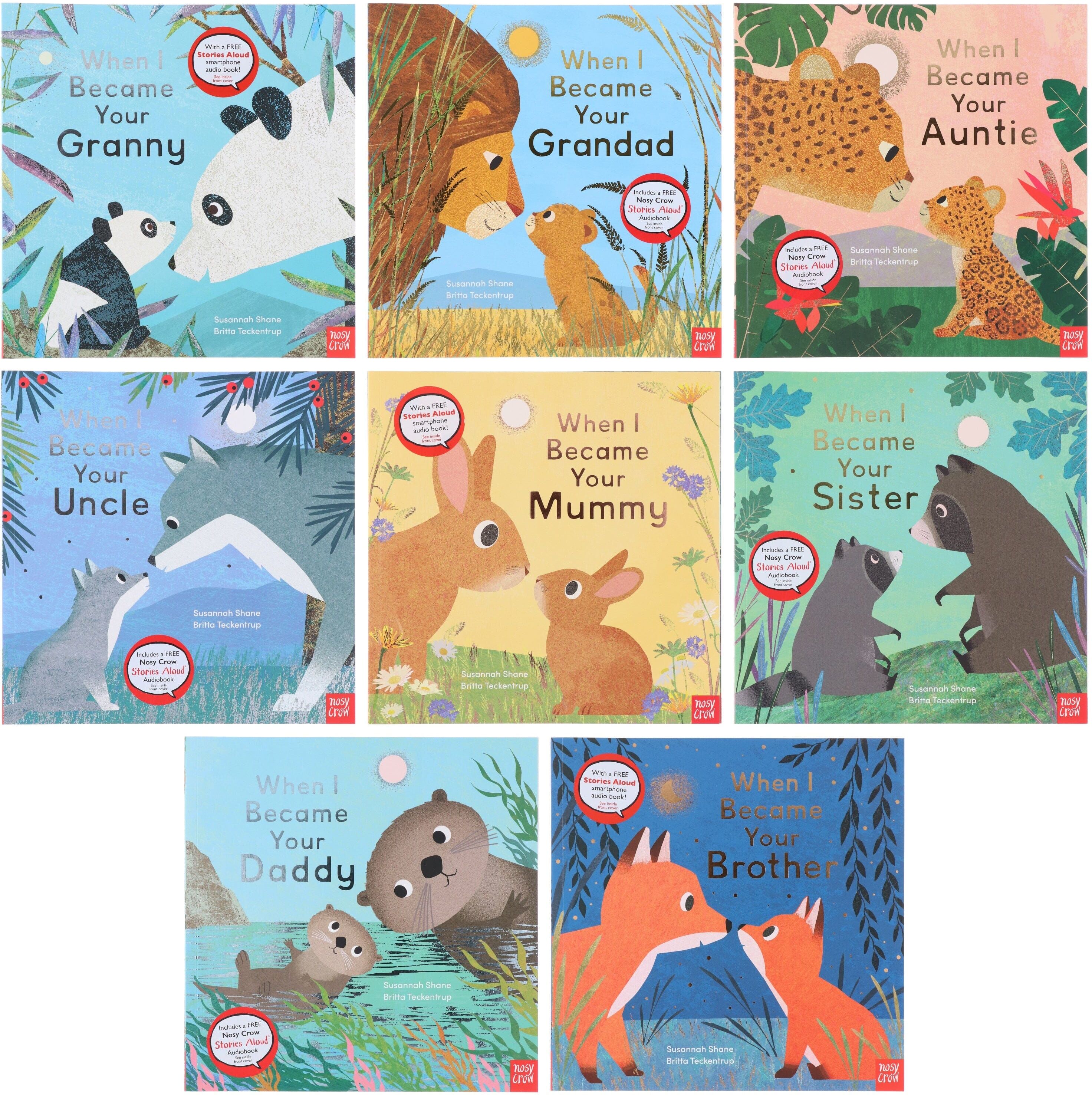 When I Became Series By Susannah Shane Illustrated 8 Picture Books Collection Set - Ages 2-5 - Paperback Nosy Crow Ltd