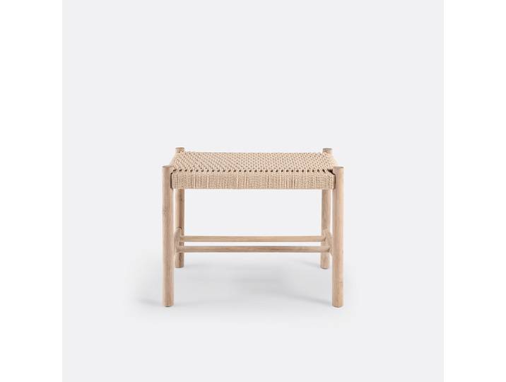 LA REDOUTE Banc, tabouret d'entrée bouleau ou chêne et corde tressée, TAGA Beige