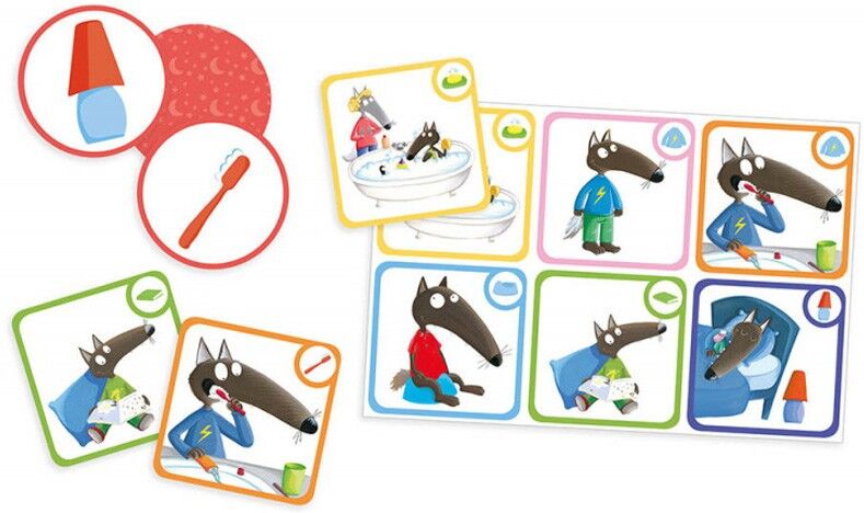 Le jeu du marchand de sable P'tit Loup - Auzou