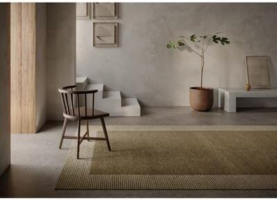 Momeni Everett Border Design Hand Tufted Wool Area Rug