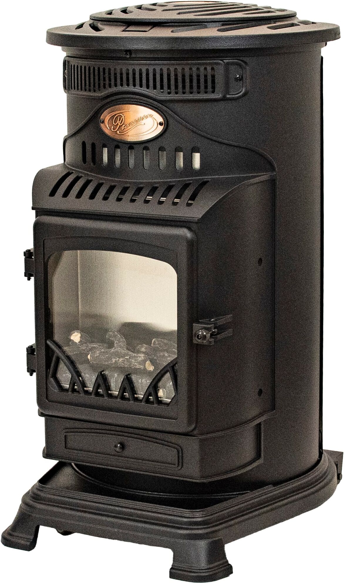 Universal Innovations Provence Hybrid 6kW Gas & Electric Portable Heater - Black