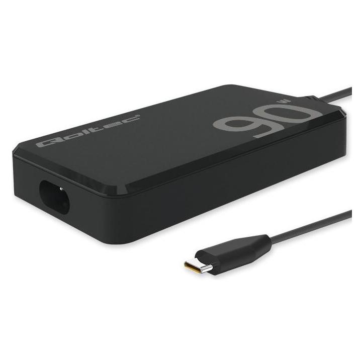 Qoltec Ladegerät 90W PD 5V 20V 4.5A USB C 3.1 (90 W) (52422)