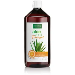Aloe-Vera-Trinkgel-Vitamin-Plus Geschmack Orange - 1 Liter