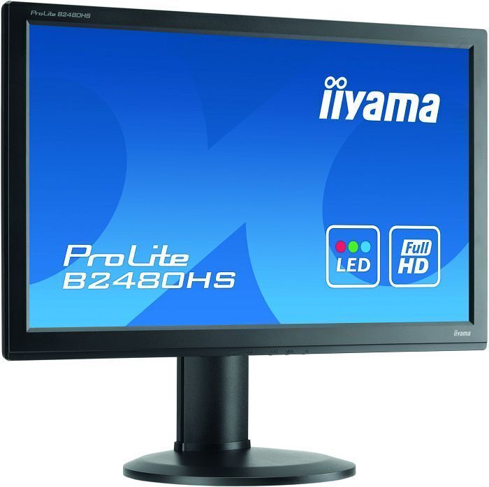 IIYAMA ProLite B2480HS-B1   23.6"   Noir - Refurbished