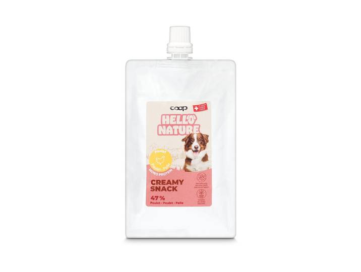 Hello Nature Dog Snack Creamy Geflügel 100g
