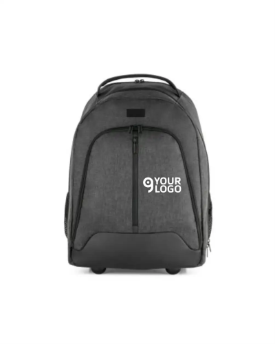 Eindhoven Zaino Trolley 15,6" Impermeabile con Ruote e Manico Personalizzate o neutre