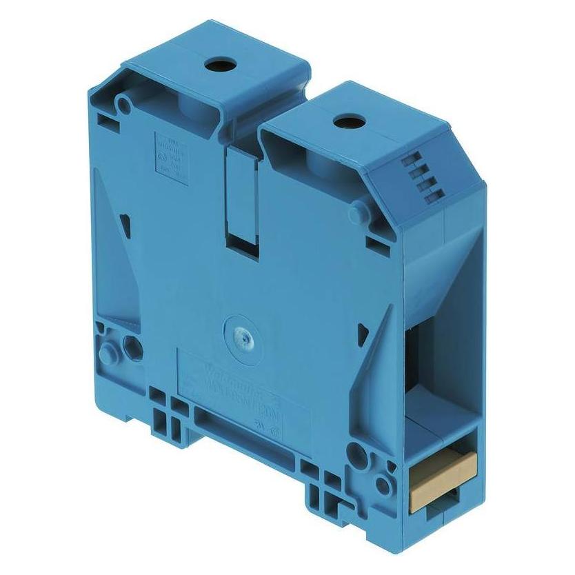 Weidmüller Feed-through terminal,WDU 95N/120N BL (WDU 95N/120N BL -1820560000)